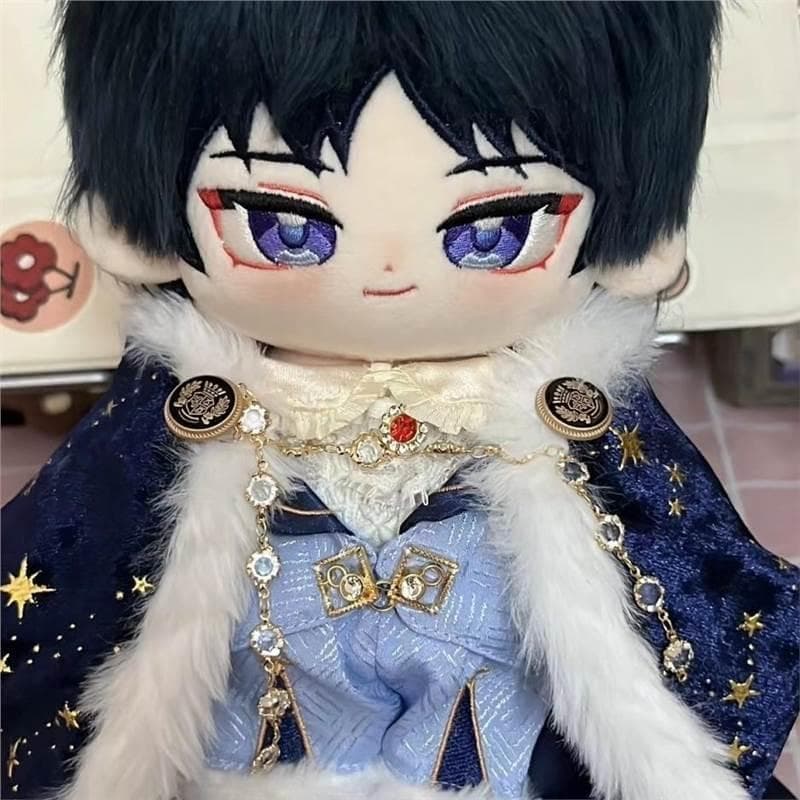 王子様 着せ替えぬいぐるみ ぬい服 20㎝ 王様 マント 男の子 靴 青