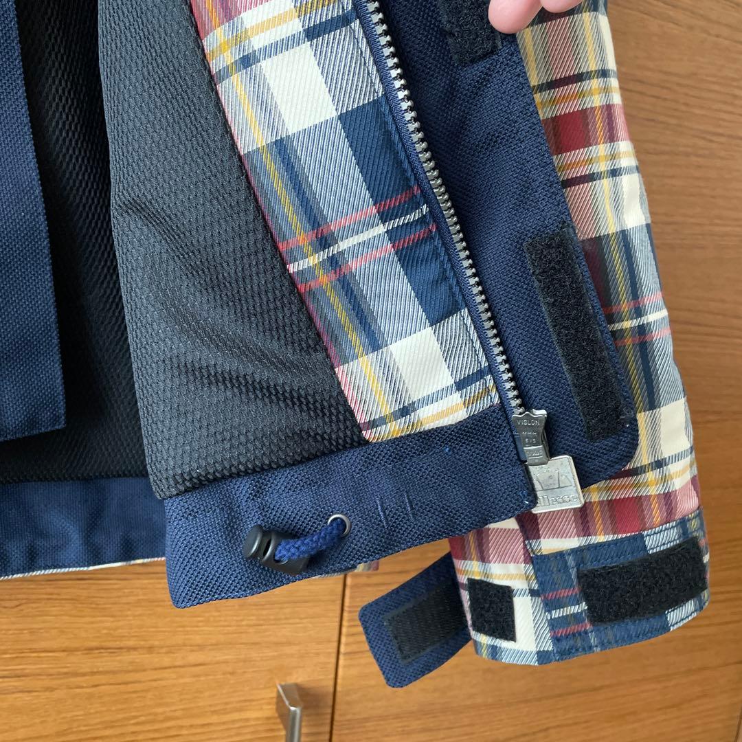 ellesse チェック柄 フード付きスキーウェア上下 - メルカリ