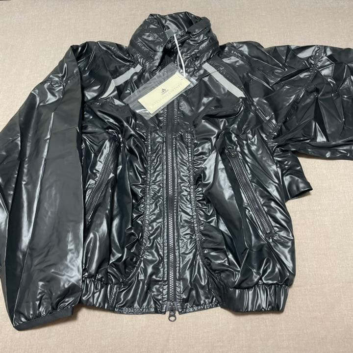 OT M ブラック アディダス ステラマッカートニー ナイロンジャケット