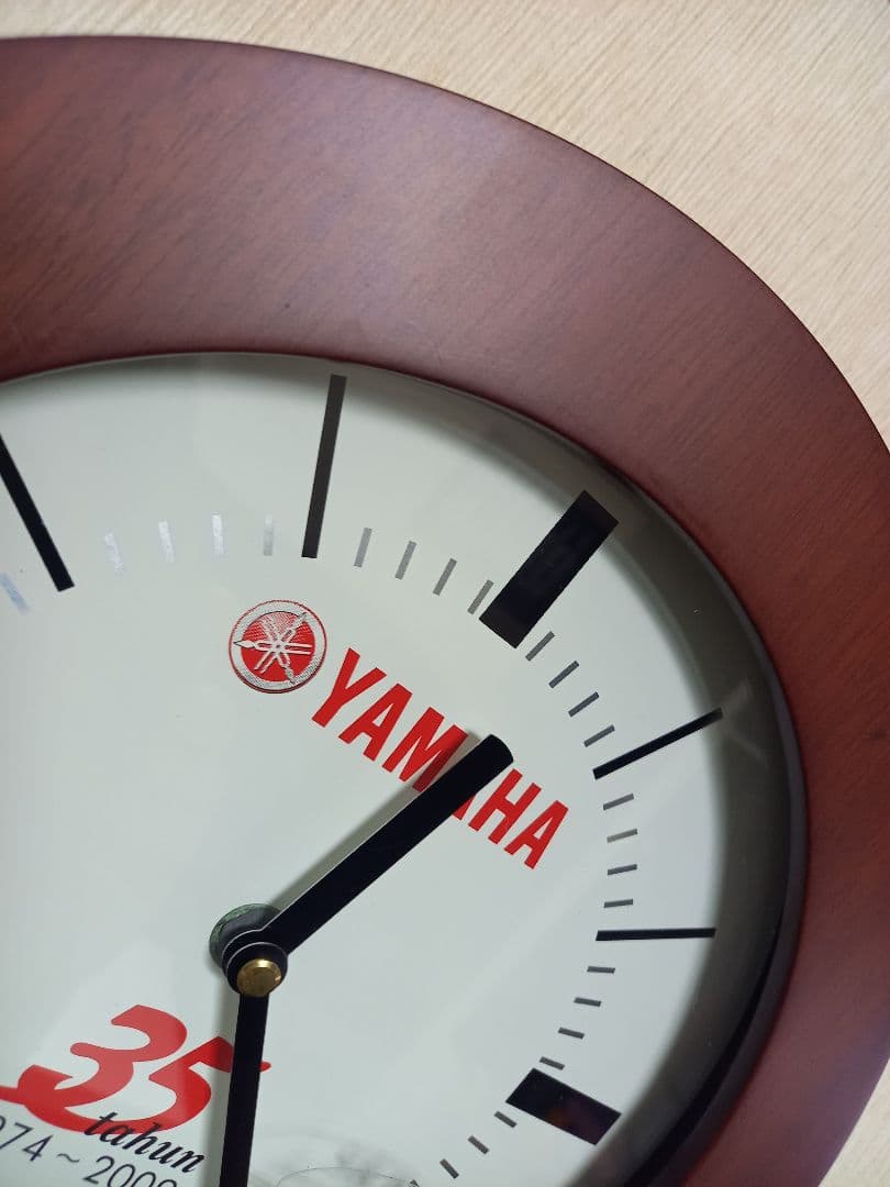 非売品　ヤマハ　ノベルティ　セイコー　プレシジョン　壁掛け時計