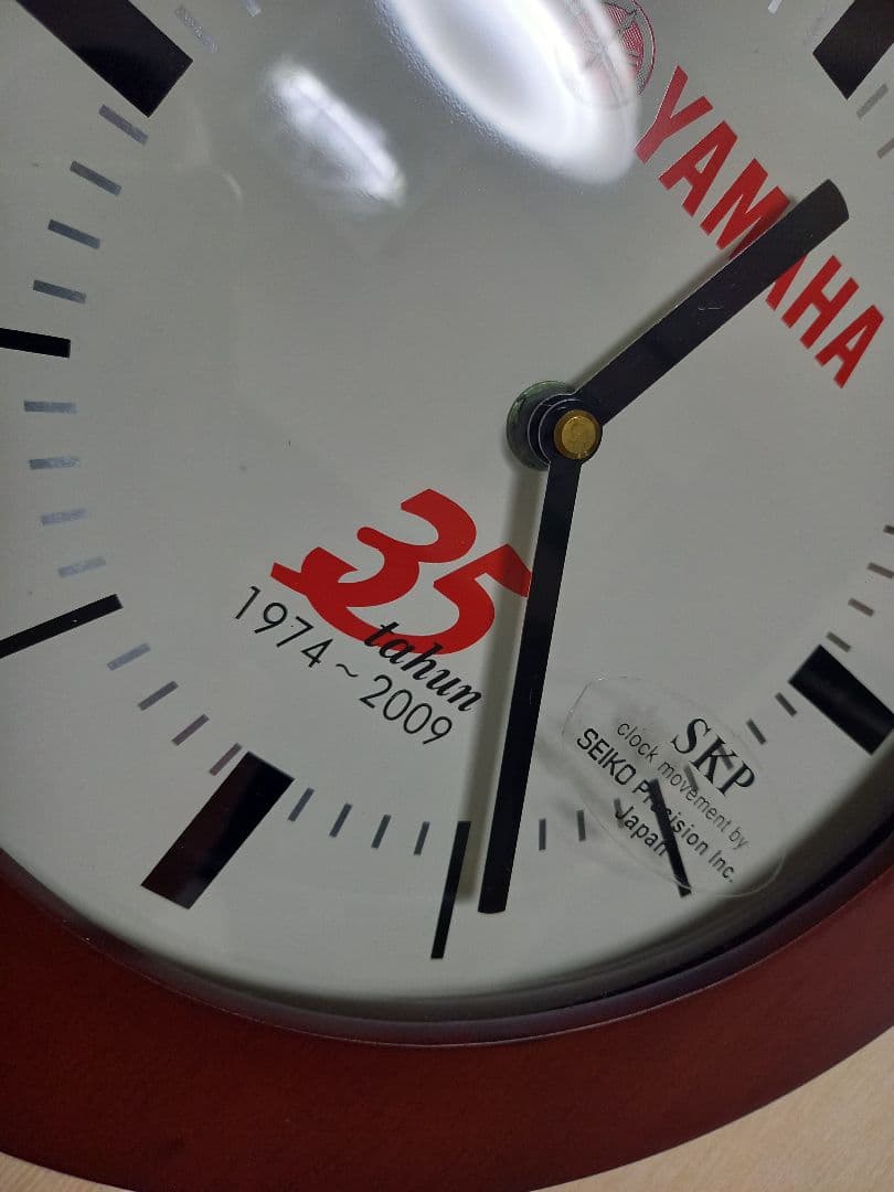 非売品　ヤマハ　ノベルティ　セイコー　プレシジョン　壁掛け時計