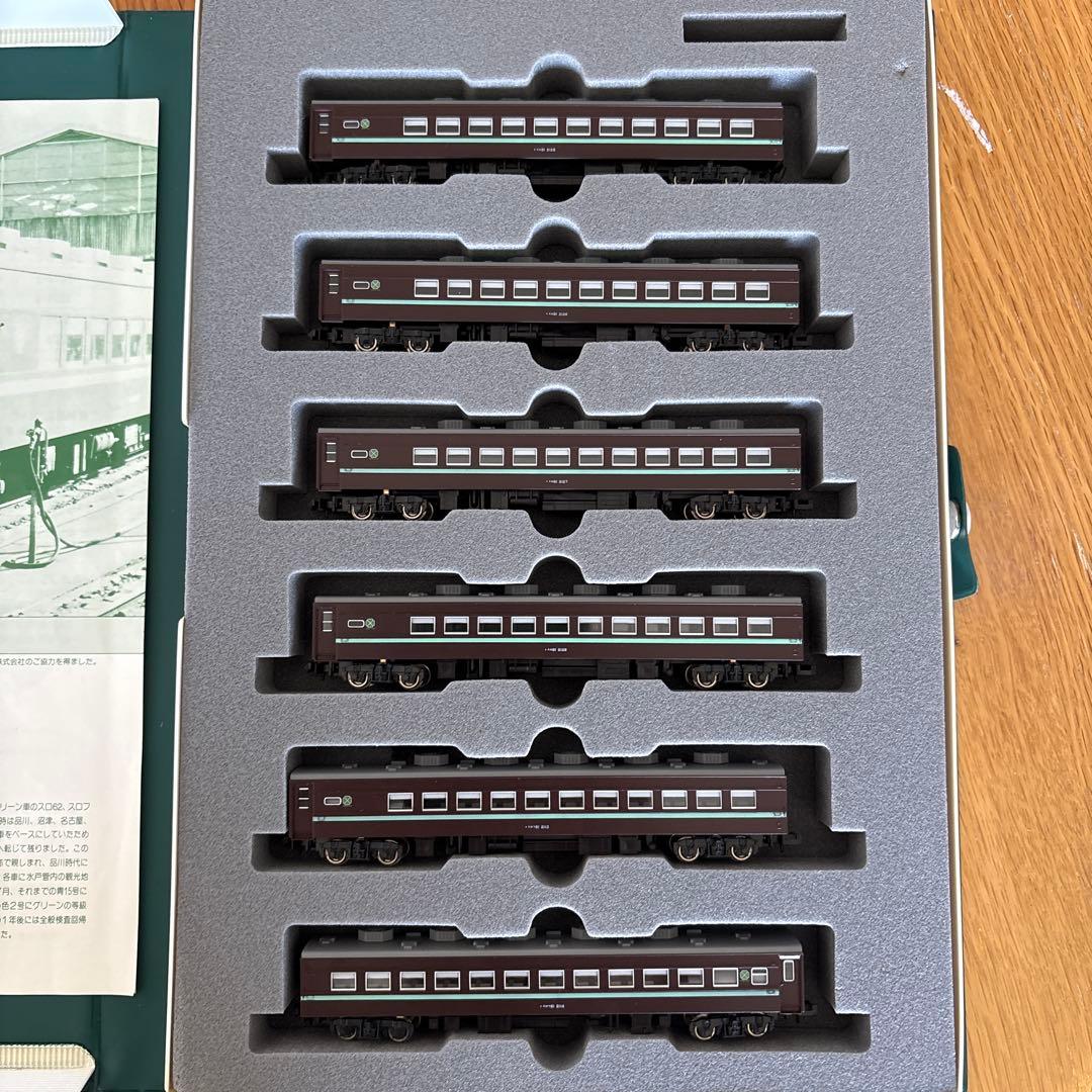 KATO 10-176スロ81系和式客車「ふれあい」 6両セット②愛称シール欠品