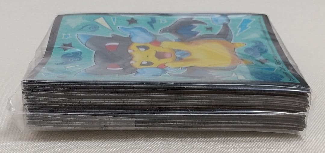 未開封 デッキシールド メガリザードンX ポンチョを着たピカチュウ 62