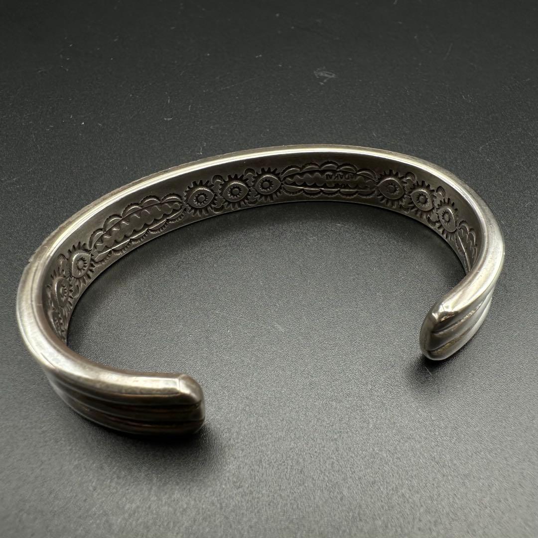 Navajo Ray Adakai スタンプワーク ヘビーゲージ バングル - メルカリ