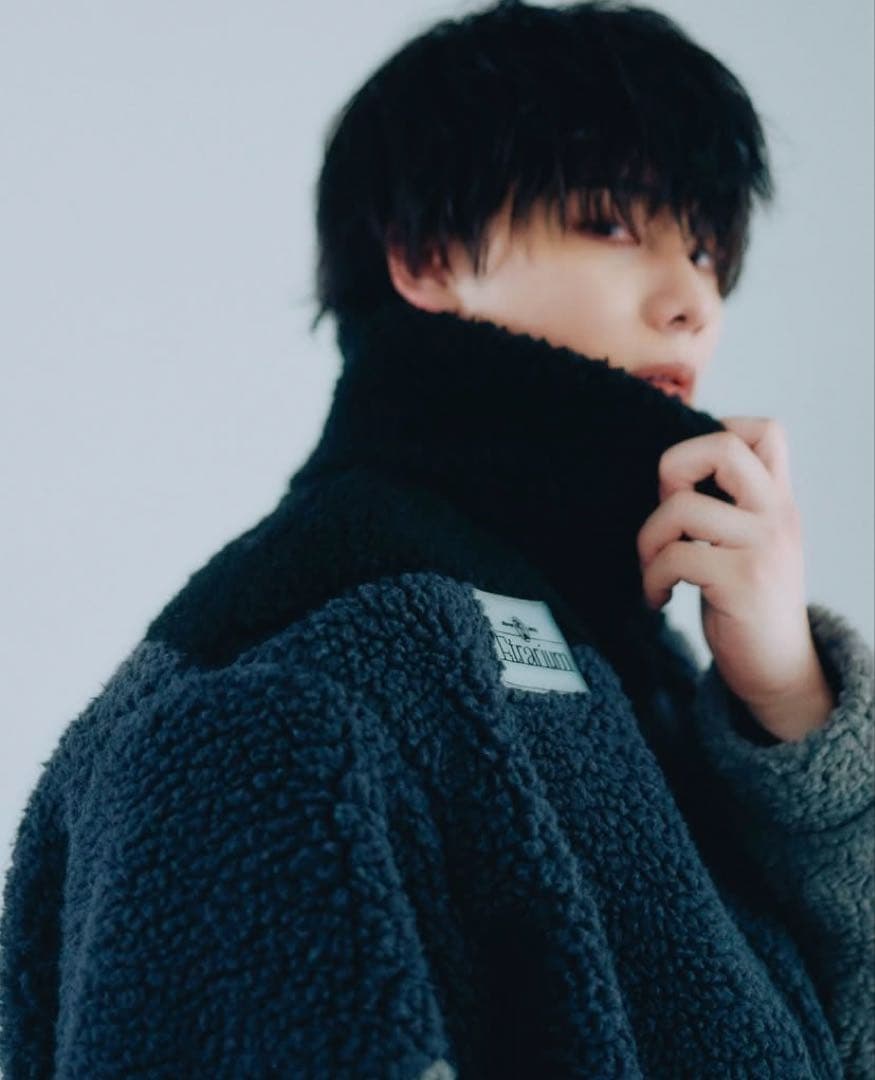 ⭐︎宮川大聖　みやかわくん　Etrarium ボアブルゾン　ハートフルスウェット