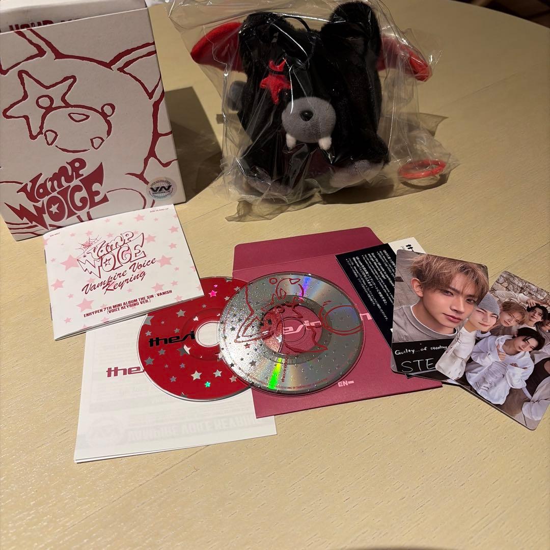 ENHYPEN VANISH VAMPIRE ボイスキーリング ヒスン ENHYPEN VANISH ボイスキーリング Voice Keyringヒスン - メルカリ