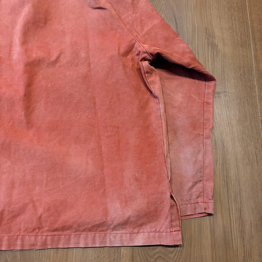 筆記体タグ ◎ 60s 70s L.L.BEAN スモック XL フェード