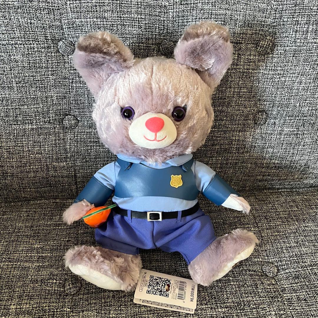 ディズニーストア　ユニベアシティ　ズートピア　ニック　ジュディ　ぬいぐるみ