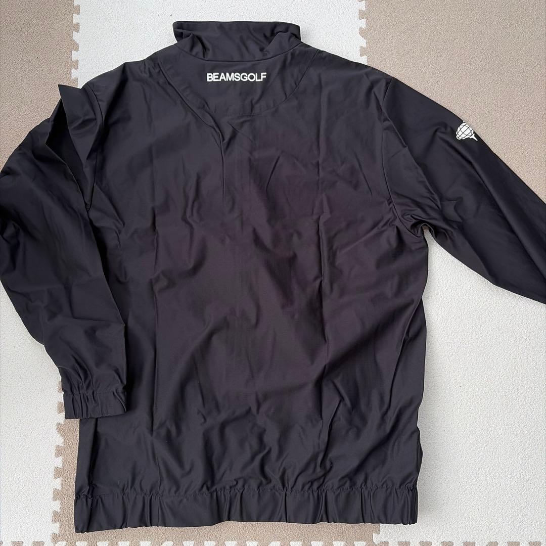 ビームスゴルフ ナイロンジャケット 黒 - メルカリ