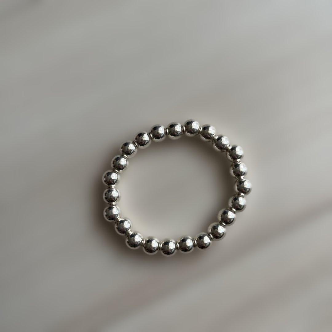 NINA&JULES ボールチェーンシルバーブレスレットSilver925 - メルカリ