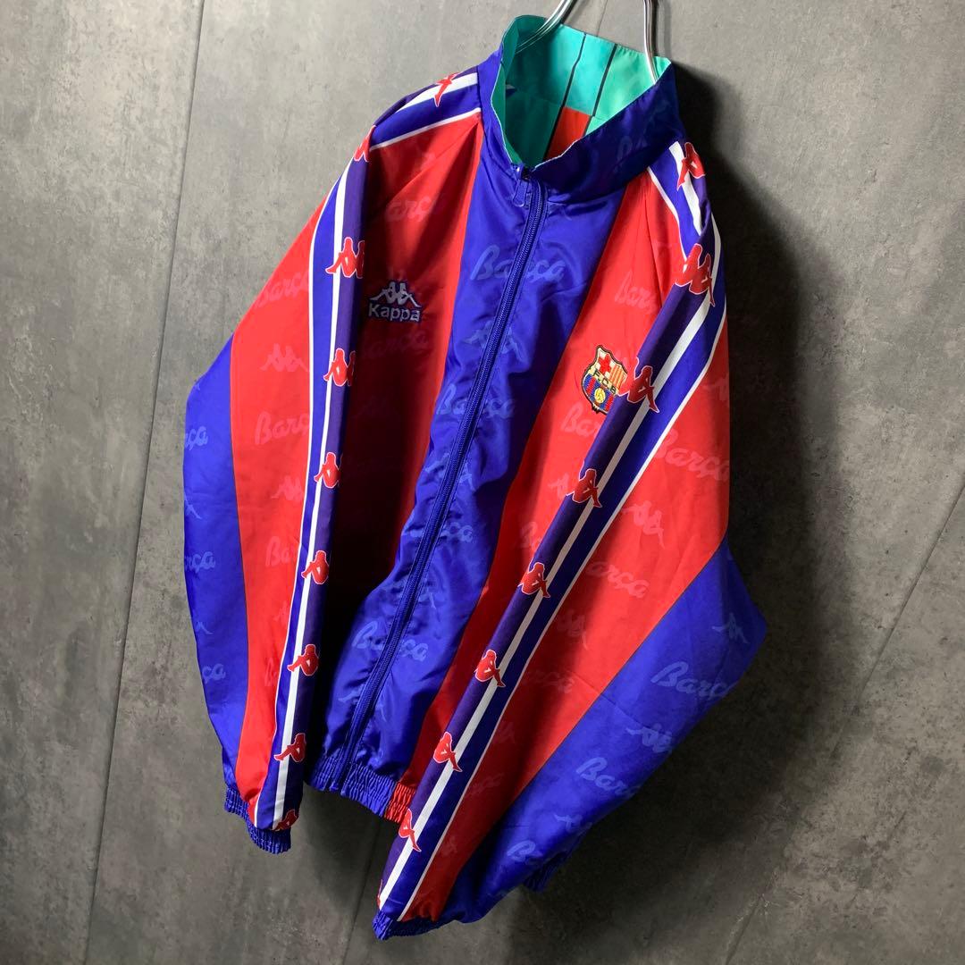 激レア】 カッパ 古着 バルセロナ 96年 ナイロンジャケット