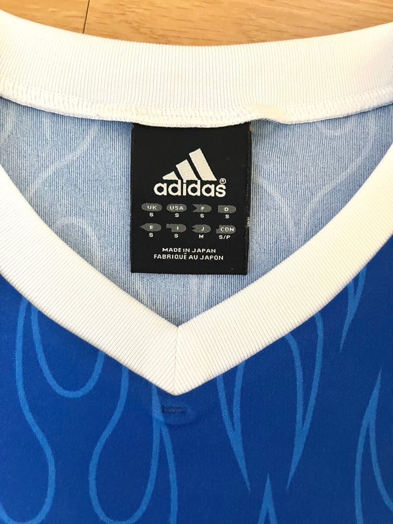 adidas 日本代表 炎モデル 復刻 フランス W杯 ユニフォーム KAZU