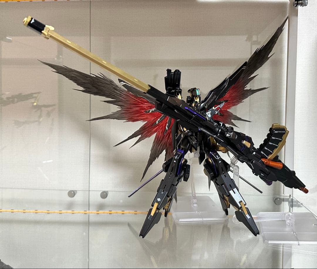 HG デスティニーガンダム Spec II & ゼウスシルエット 塗装済完成品