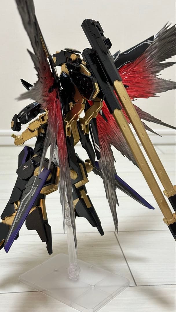 HG デスティニーガンダム Spec II & ゼウスシルエット 塗装済完成品