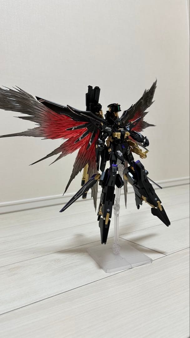 HG デスティニーガンダム Spec II & ゼウスシルエット 塗装済完成品