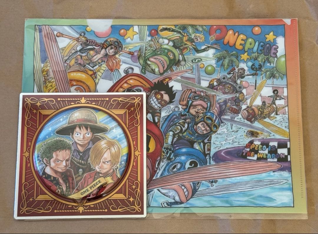 ONE PIECE クリアファイル/缶バッジ ジャンプフェスタ2026 - メルカリ