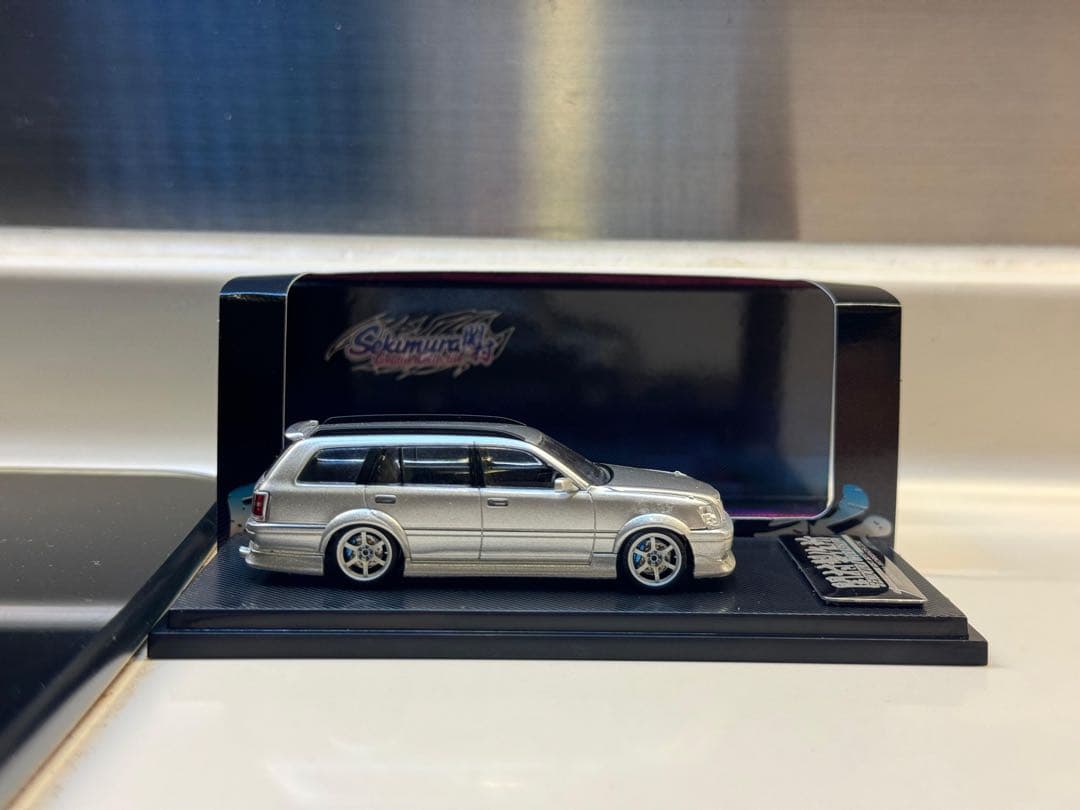 1/64 改 トヨタCrown JZS171 ATHLETE 風 57DR関村 - メルカリ