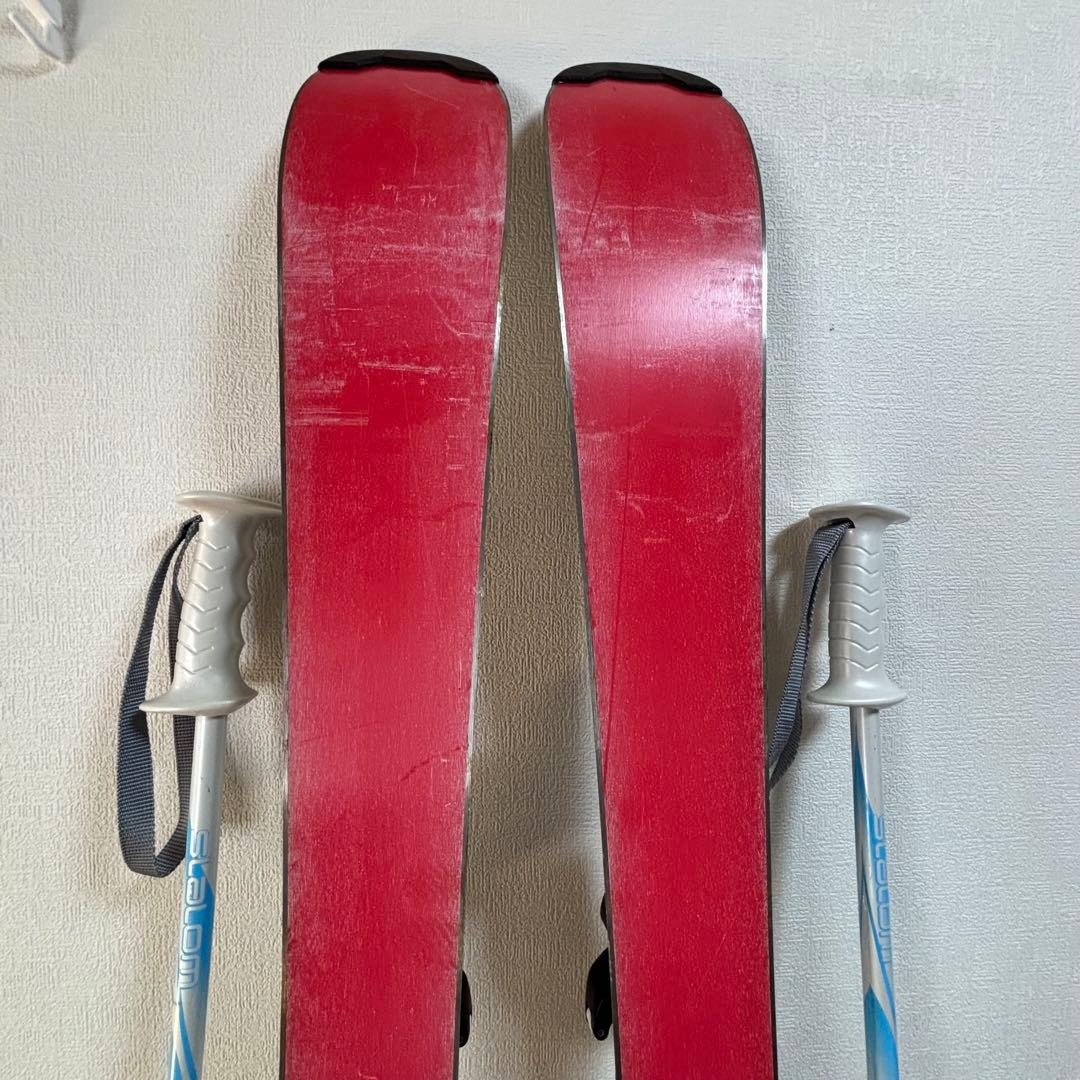 ジュニアスキーセット ストック付 110cm hart 20-20.5cm - メルカリ