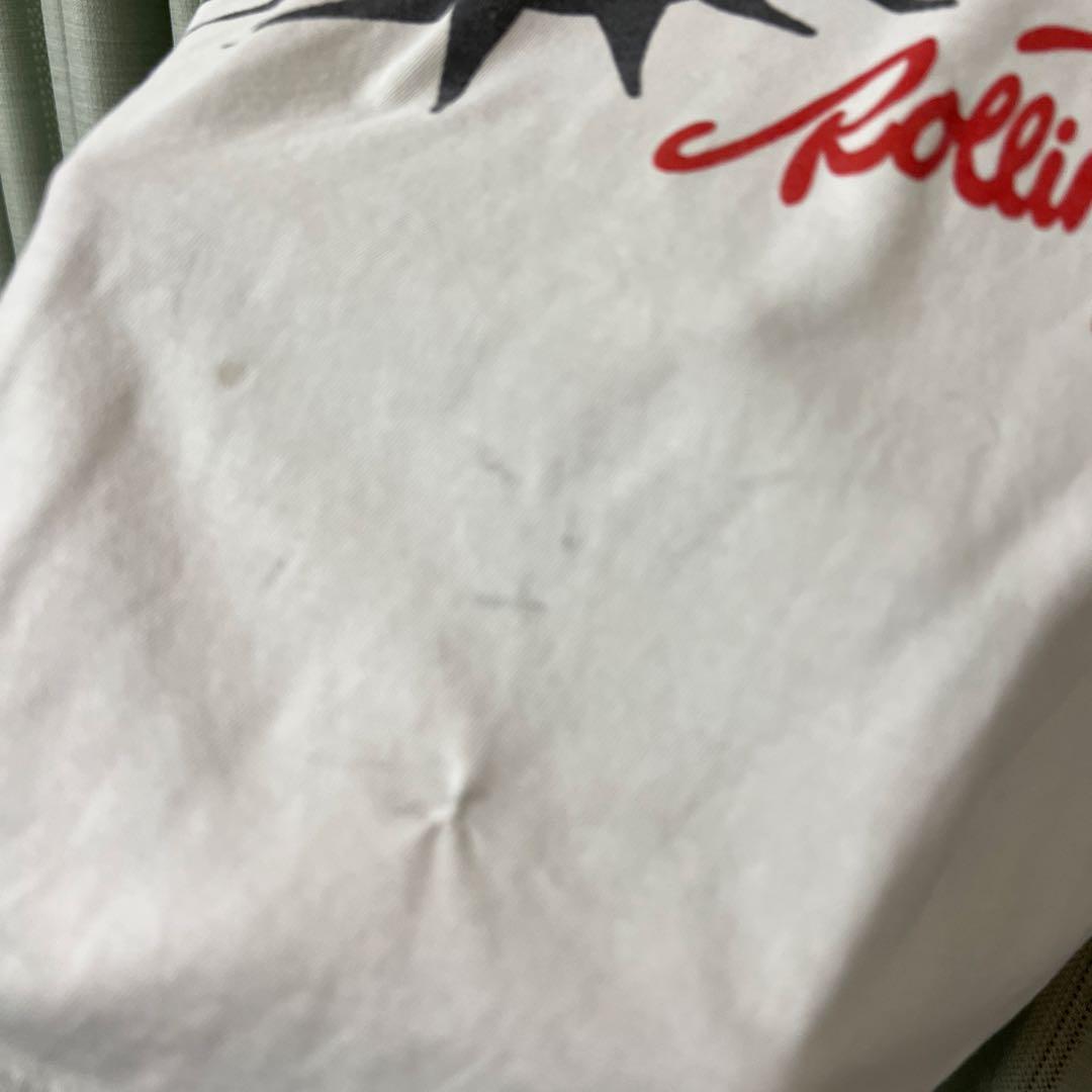 The Rolling Stones ローリングストーンズ　Tシャツ　白　L