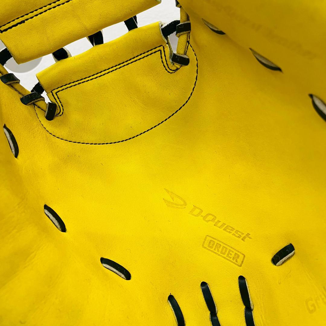 ディークエスト DKO100 オーダーミット 硬式 捕手用 A122型 型付け済