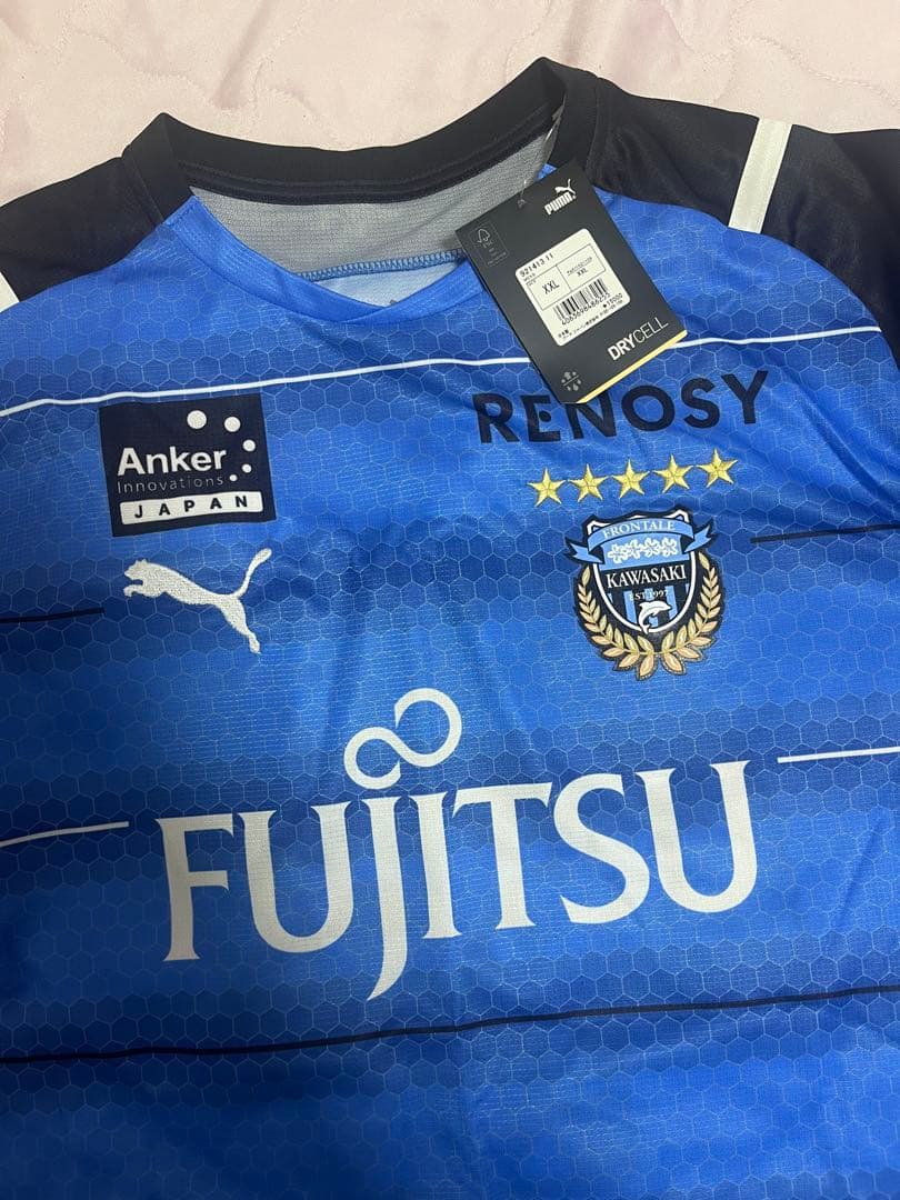 川崎フロンターレ旗手怜央海外移籍メモリアルユニフォーム新品タグ付き