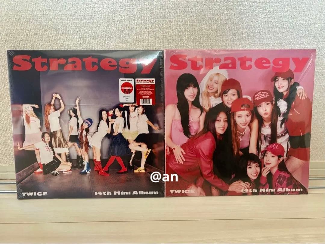 TWICE Strategy Vinyl レコード - メルカリ