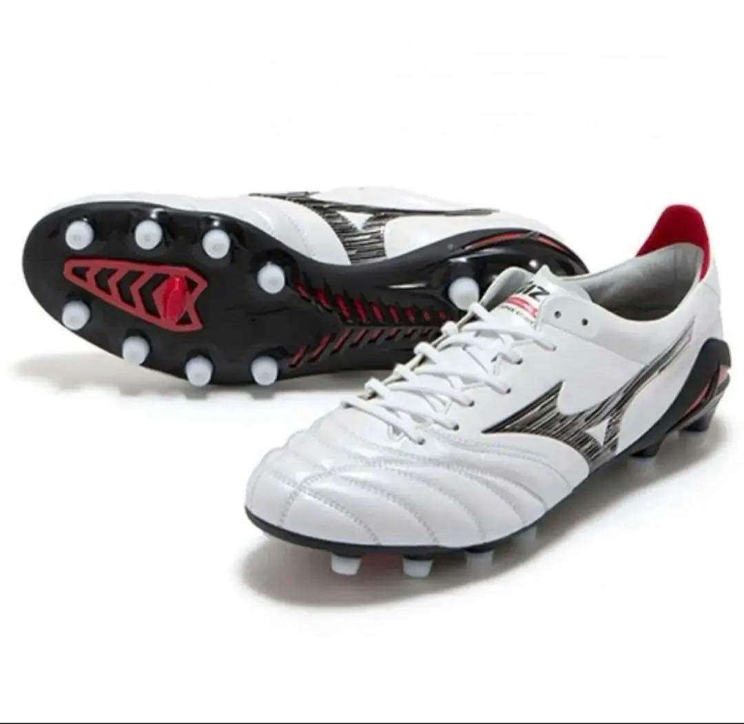 Mizuno サッカーシューズ ホワイト/レッド MIZUNO ミズノ レビュラ CUP JAPAN(ホワイト×レッド) P1GA227064