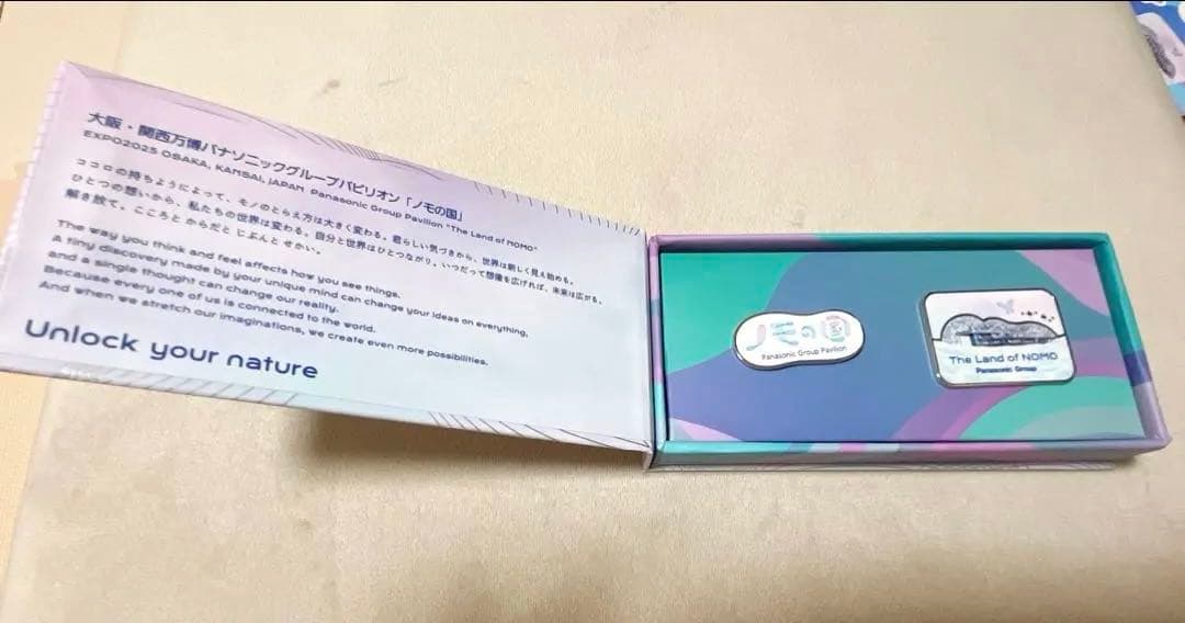 【新品未使用】ノモの国 ピンバッジ パナソニック 大阪 関西万博 非売品