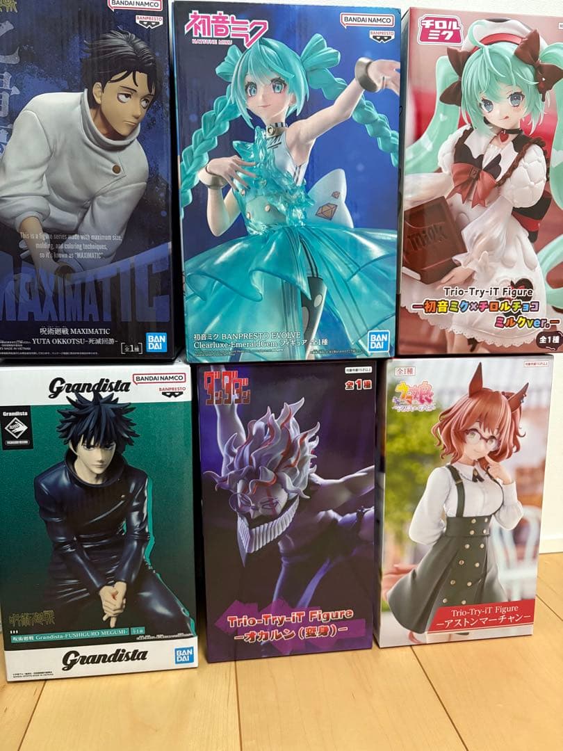準新作 フィギュアまとめ売り - メルカリ