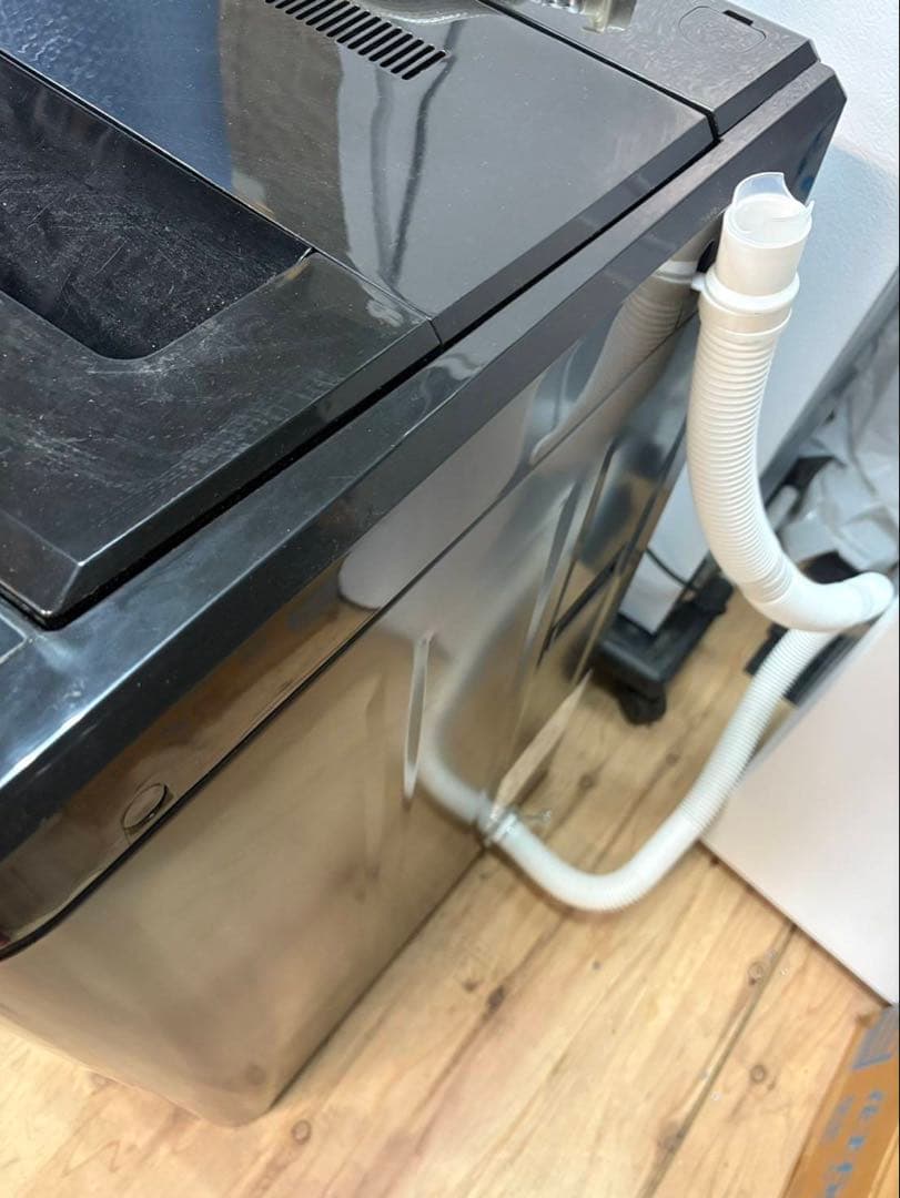 ブラック マクスゼン 2024年製 洗濯機 5.0kg JW50WP01BK