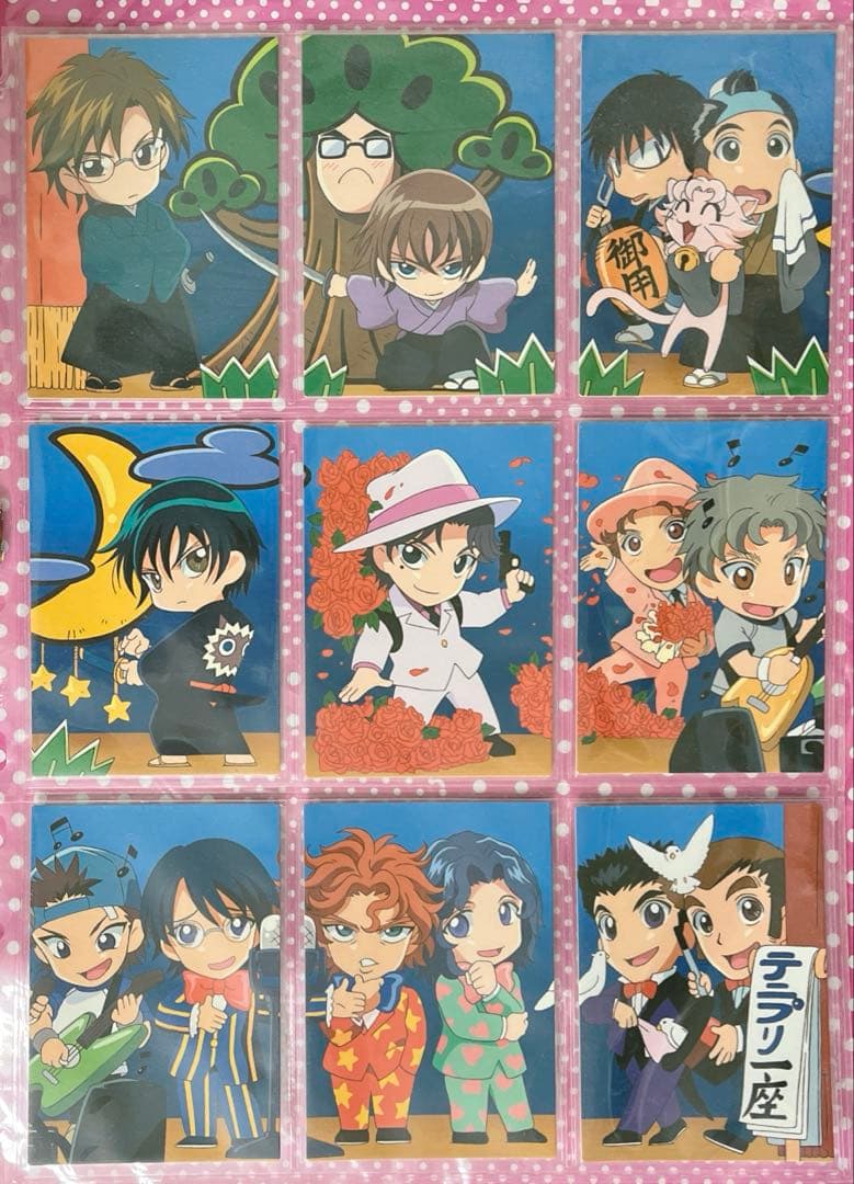 越前手塚不二跡部幸村忍足他 トレカ 11弾 9枚テニプリステージ　テニスの王子様 テニプリ』越前・手塚・跡部・白石・幸村のハイクオリティフィギュアが