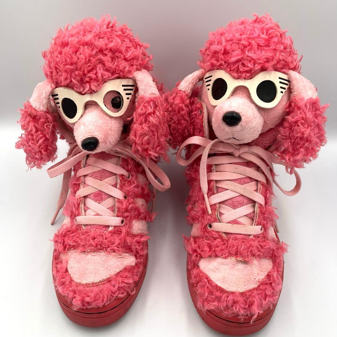 《激レア》アディダス ジェレミー・スコット ハイカット プードル ピンクpink