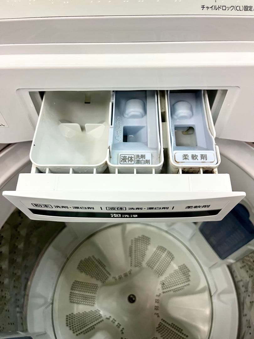 2019年式 8.0kg パナソニック 洗濯機 NA-F8AE6