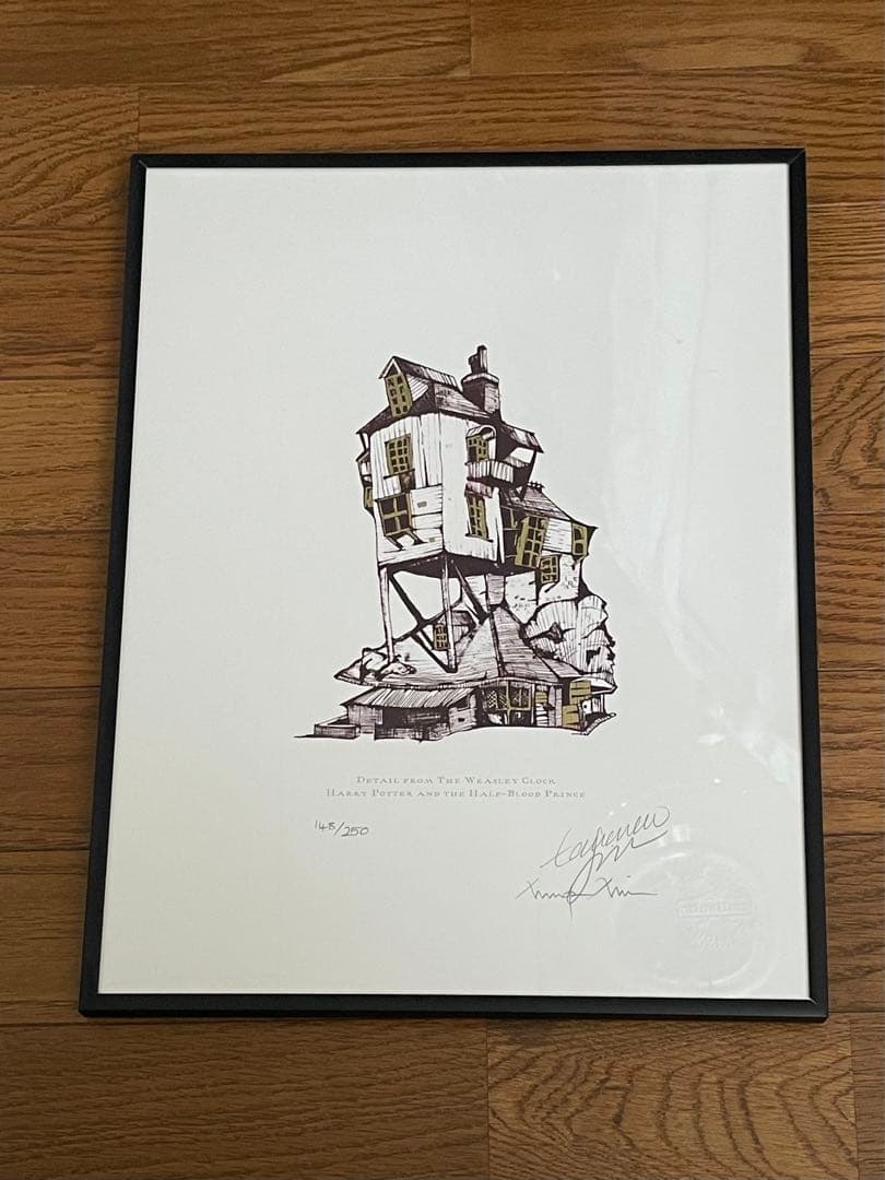ハリーポッター minalima アートプリント 隠れ穴 - メルカリ