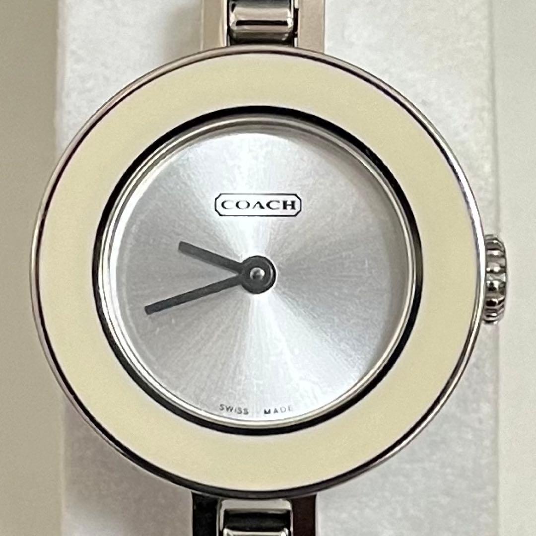 極美品/希少/スイス製】COACH コーチ チェンジベゼル 腕時計 5WAY