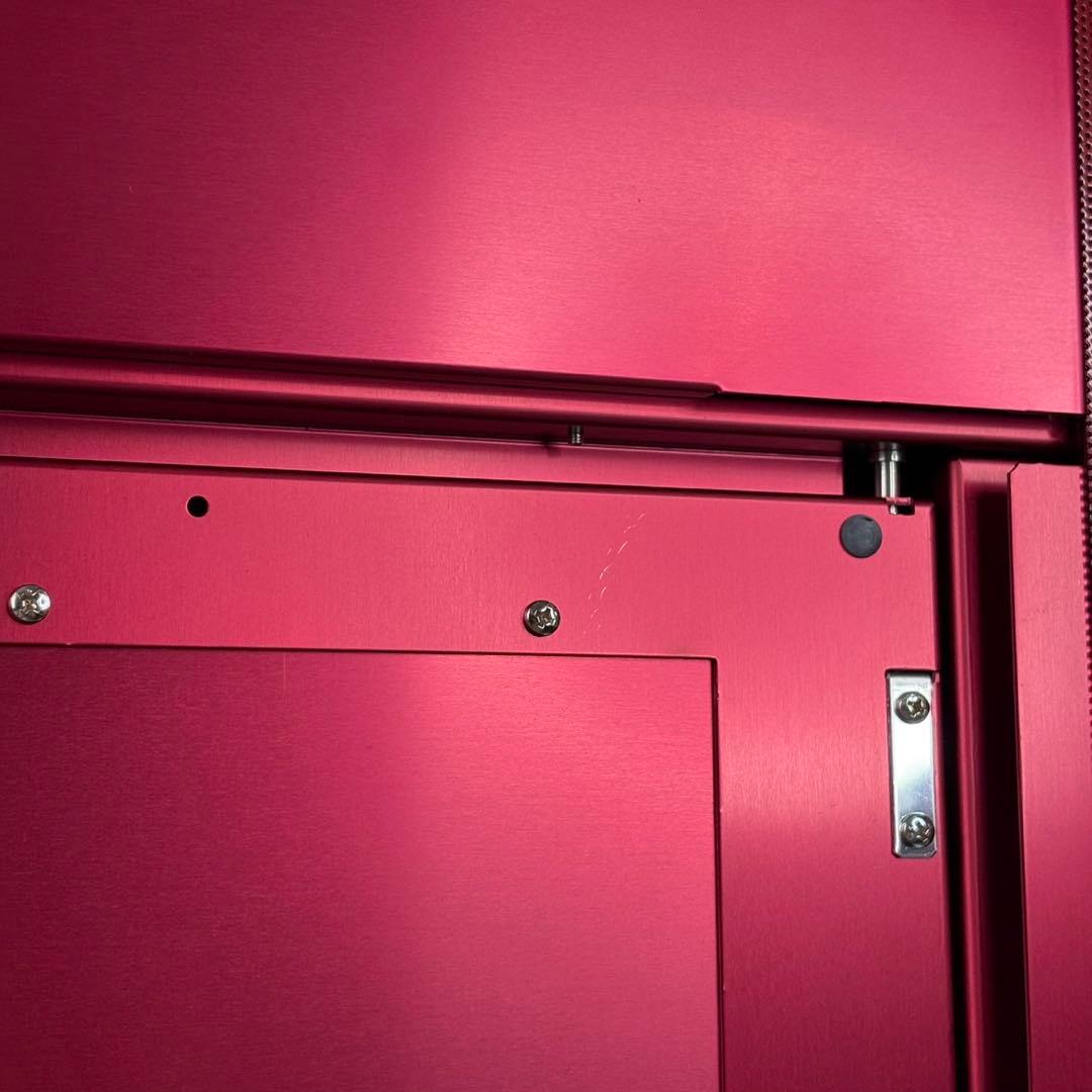 星野金属 Windy ウィンディ PCケース ALCADIA 赤 レッド アルミ - メルカリ