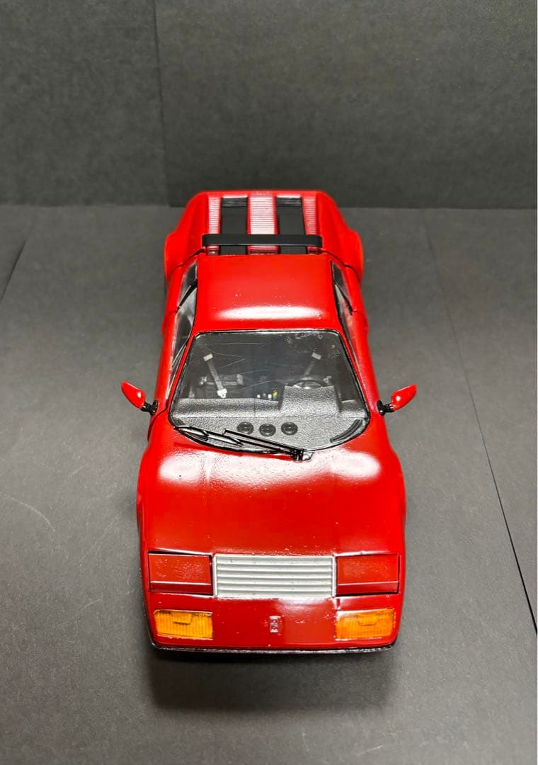 素人製作】マルイ フェラーリ512BB 1/24プラモデル完成品 - メルカリ