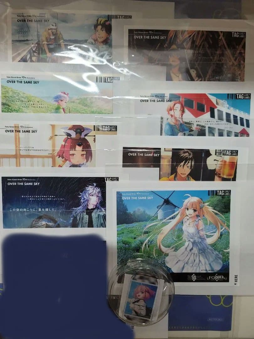 Fate/GrandOrder FGOオリジナルラベル缶 マシュ 8点セット