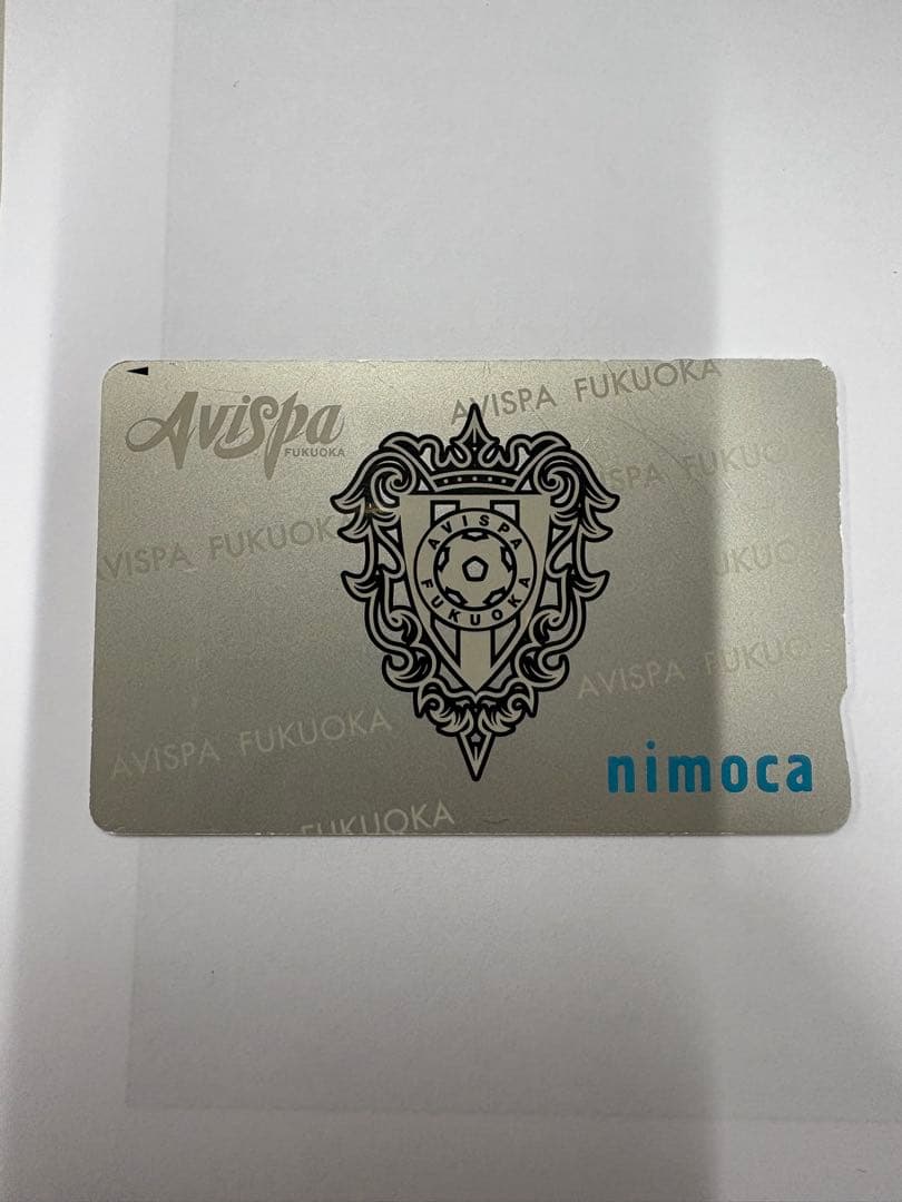 ★激レア★　アビスパ福岡　nimoca　ICカード　チャージなし ☆激レア☆ アビスパ福岡 nimoca ICカード チャージなし アビスパ福岡