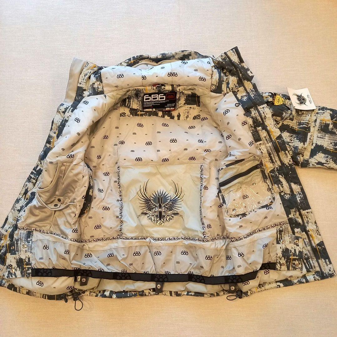 686 ACE KINGS スノーボードウェア Lサイズ アクセ付き【新古】