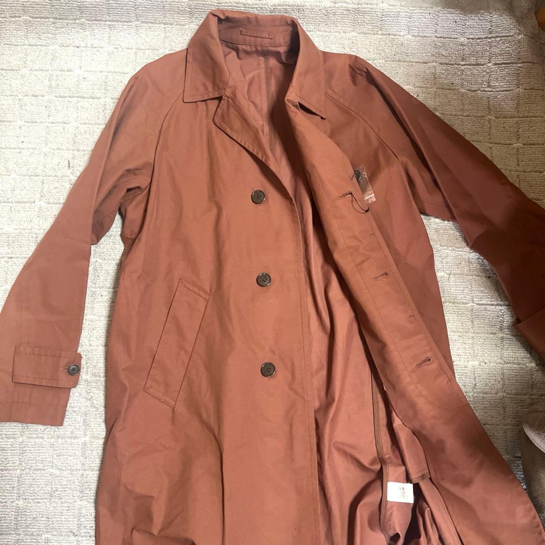 極美品】ユナイテッドアローズ トレンチコート ブラウン メンズ S