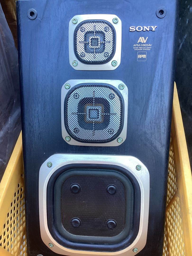 SONY スピーカー4点セット(APM-V905AV×2・SS-V90AV×2） - メルカリ