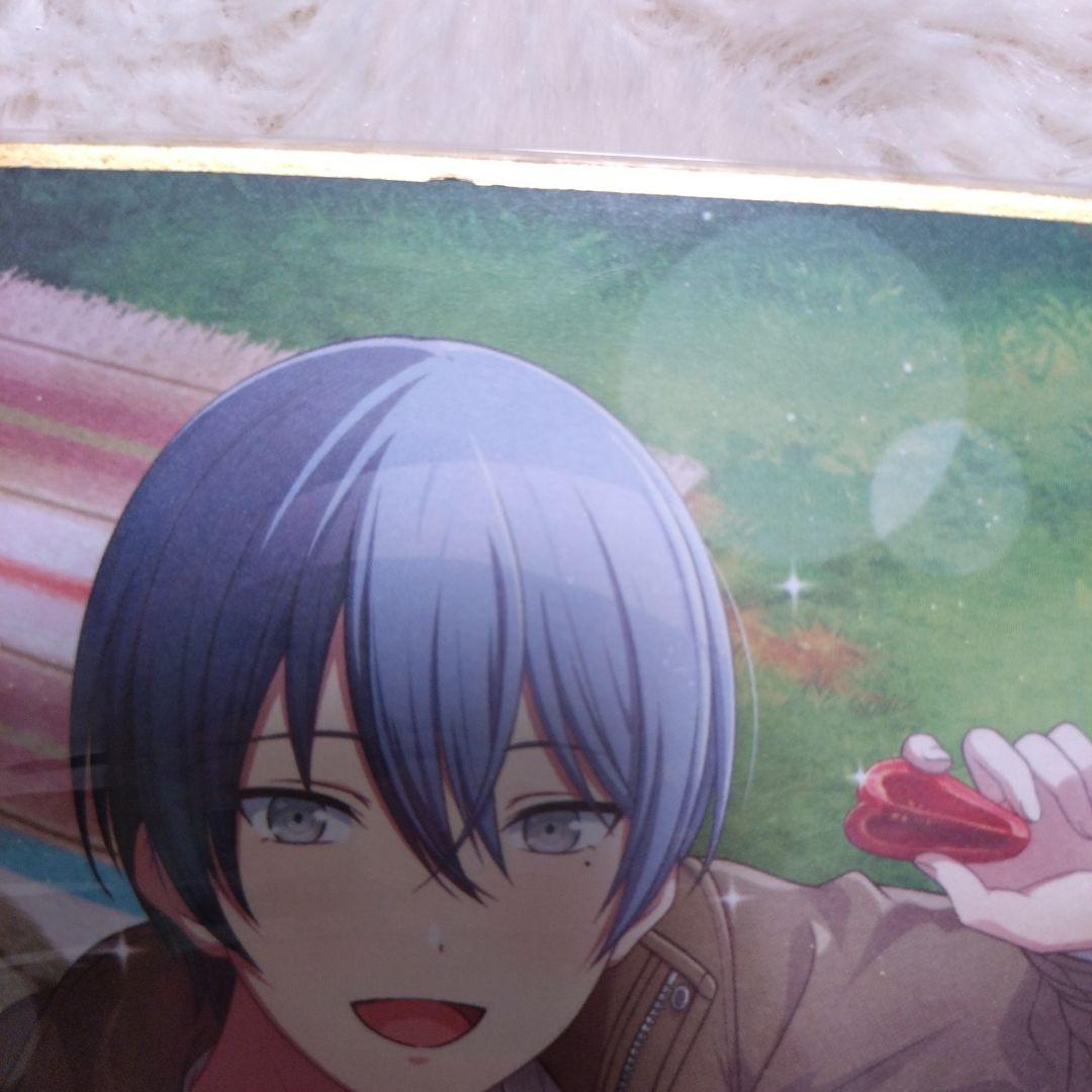 値下げ プロセカ 青柳冬弥 ミニ色紙 17c キャンプ