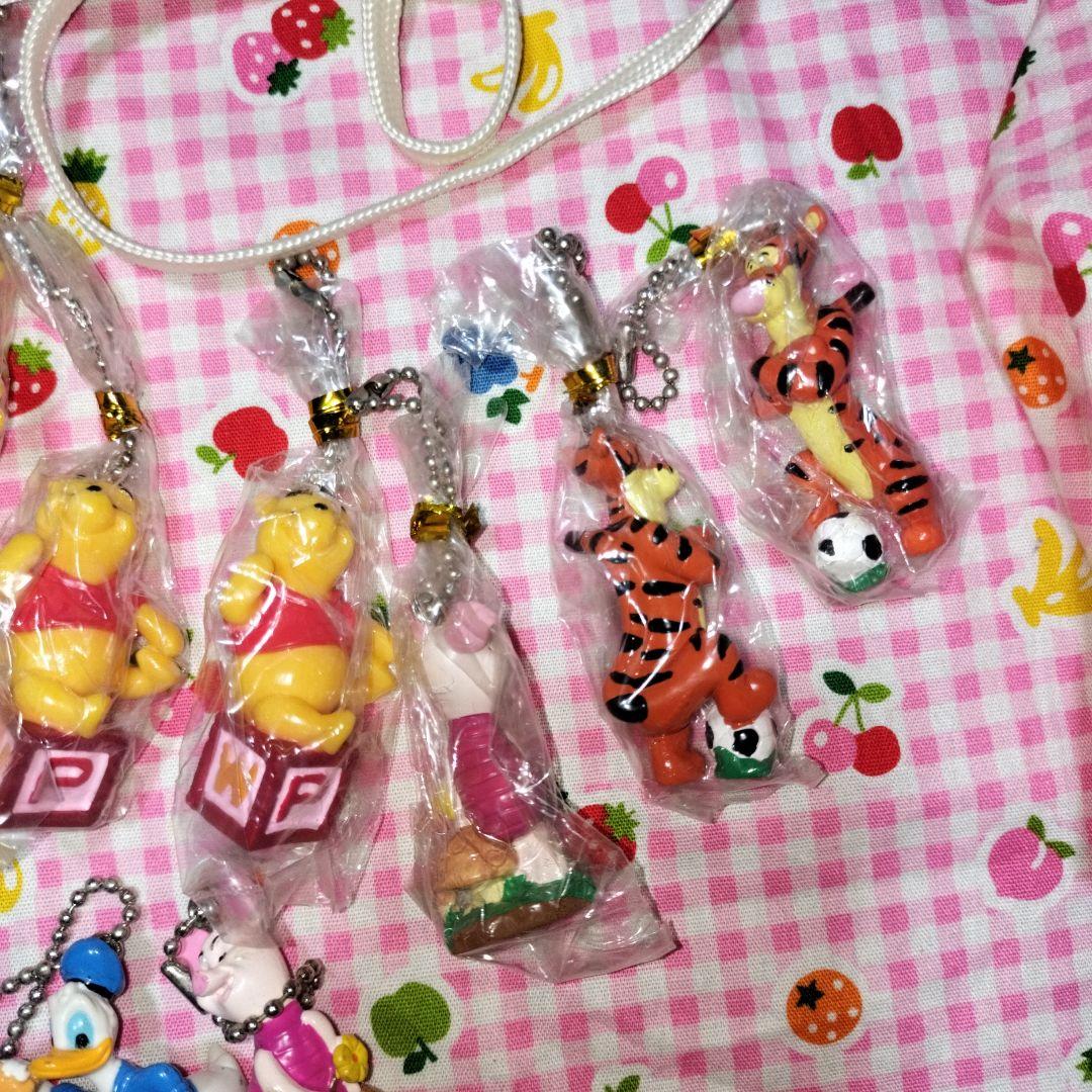 ディズニーキャラクターキーホルダーセット平成レトロ当時ものくまのプーさん