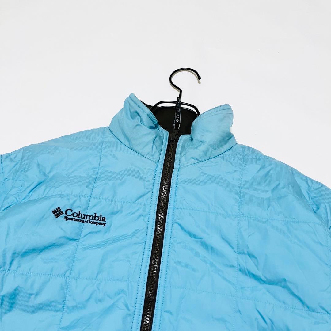 コロンビア プリマロフト 中綿ウォームアップジャケット リバーシブル