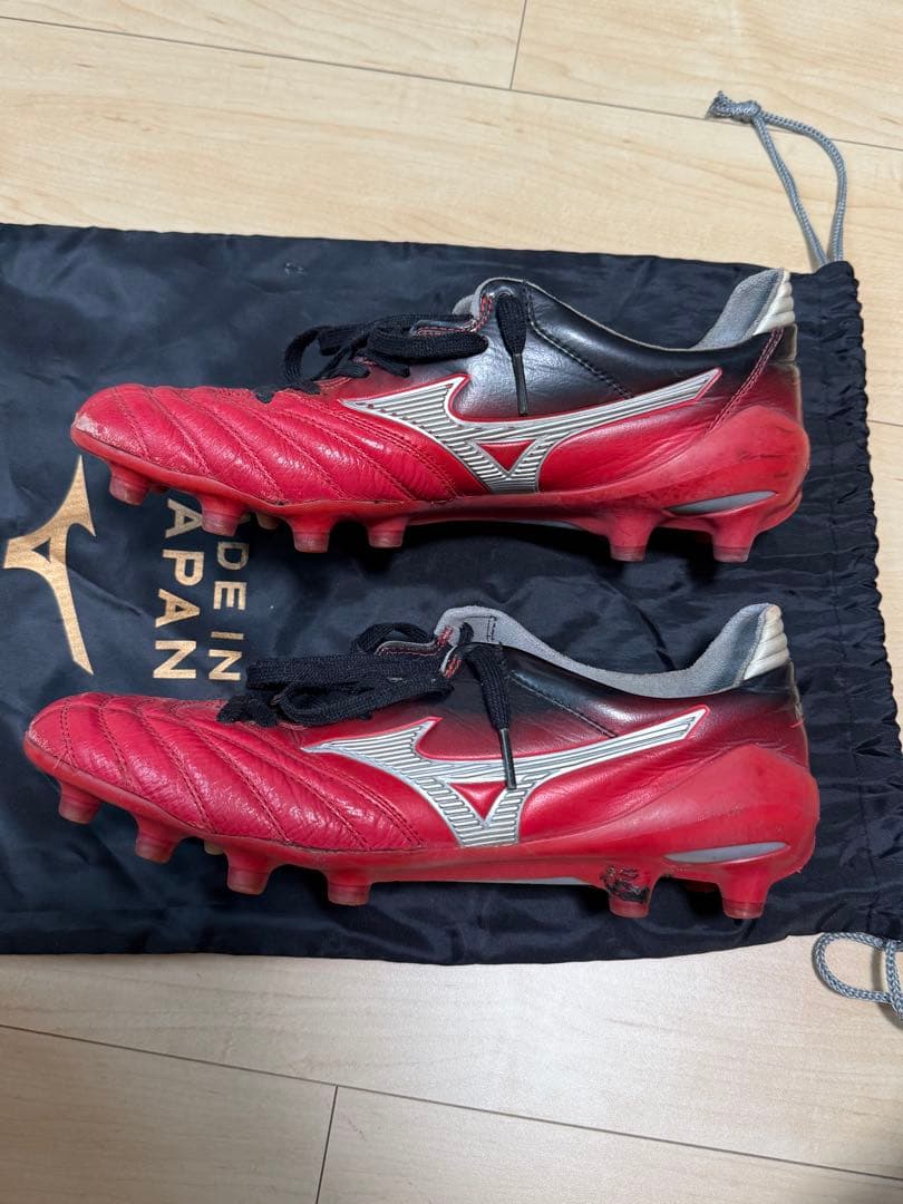 モレリアネオ2 JAPAN ミズノ　レッドブラック 27cm 限定モデル 楽天市場】【MIZUNO】ミズノ モレリア2 JAPAN MORELIA シューレース赤