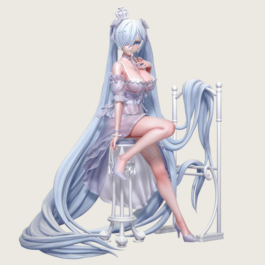 ガレージキット 勝利の女神:NIKKE シンデレラ ドレス / 未塗装未組立