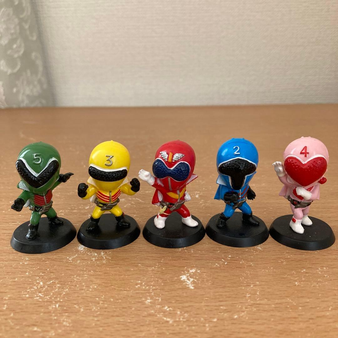 特撮ヒーローズ 秘密戦隊ゴレンジャー ノーマルコンプセット ミニ