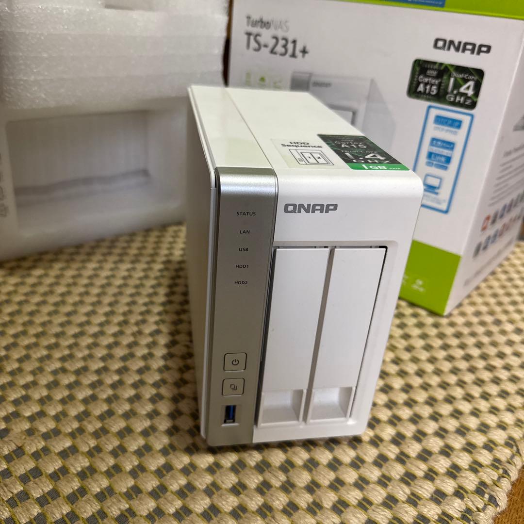 QNAP TurboNAS TS-231+ - メルカリ