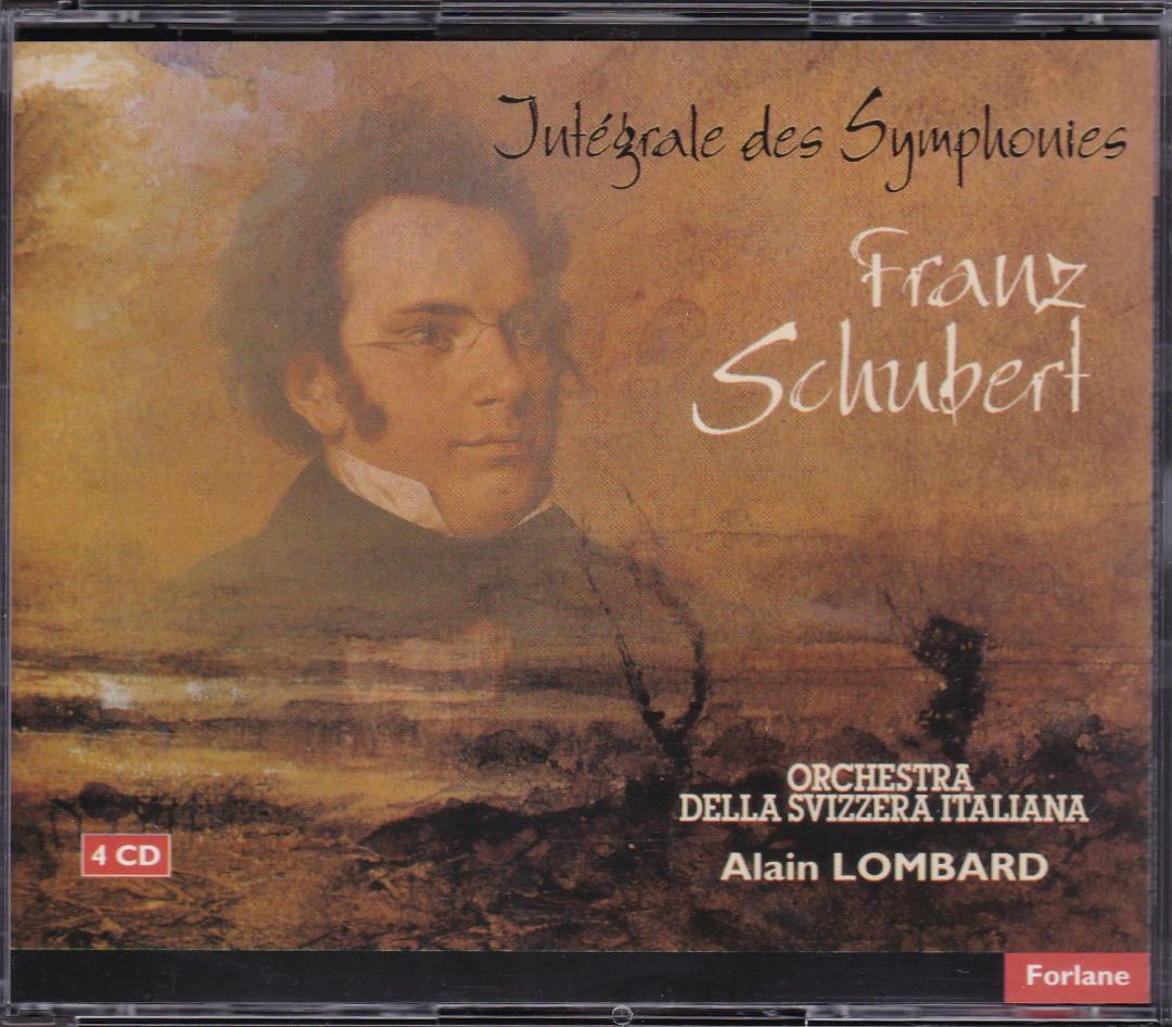 2セット)アラン・ロンバール：ベートーヴェン、シューベルト交響曲